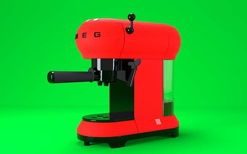 Grüner Hintergrund vor dem Freistellen.