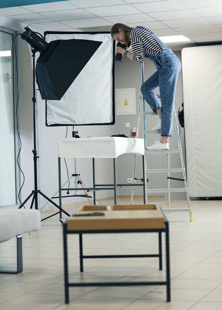 Flat-Lay Fotostudio