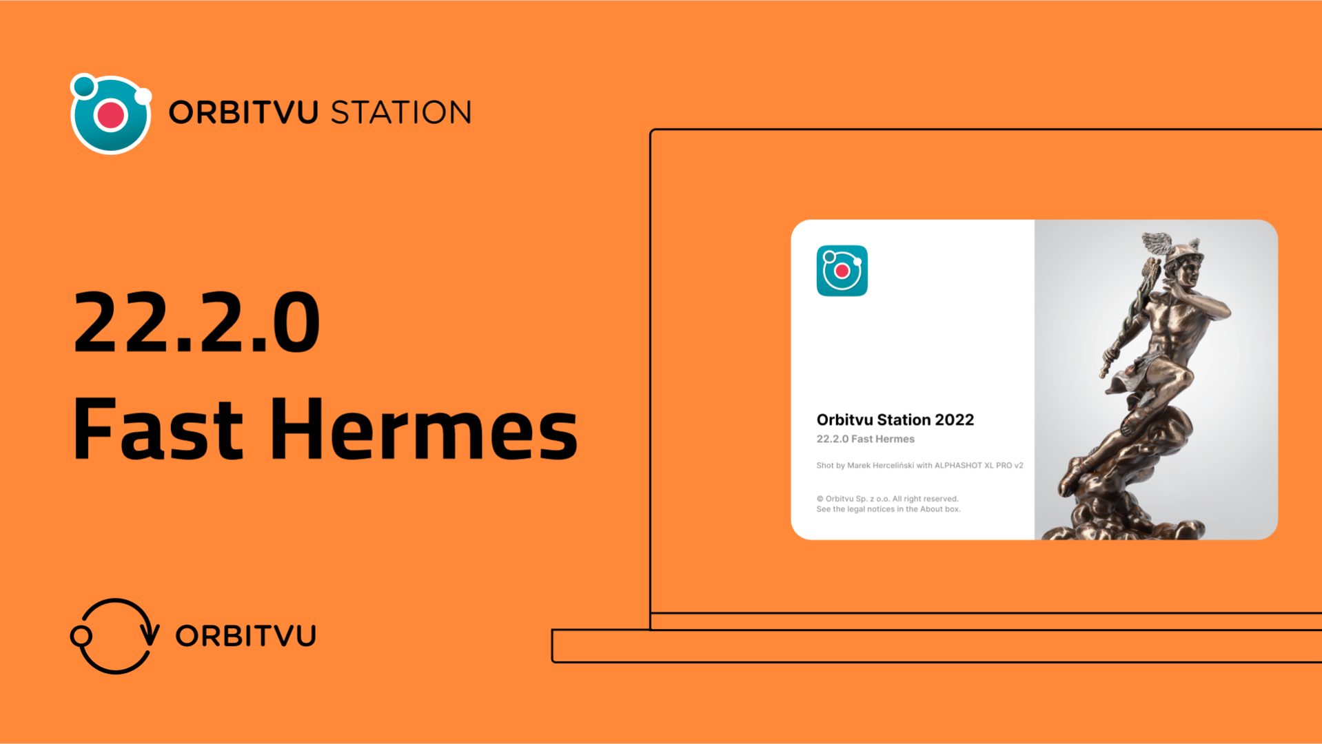 Fast Hermes Software-Update-Startbildschirm