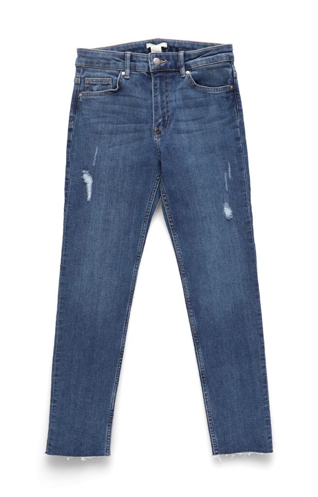 jeans Flat-Lay-Fotografie