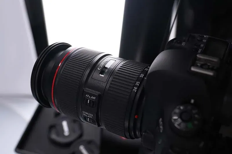 Clothes photography - Kameraeinstellungen - an image of a camera