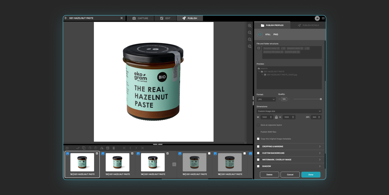 Volle GS1-Konformit&auml;t garantiert Orbitvu Station Screenshot